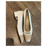 Salvatore Ferragamo Two-tone Leather Shoes