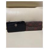 Vintage Ralph Lauren Plaid Wallet and Brighton Bla