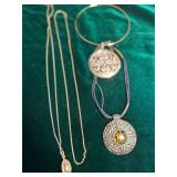 4pc Vintage Style Statement & Layering Necklace Lo