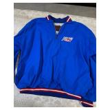 Vintage Blue Jacksonville Jaguars Half-zip Windbre
