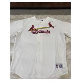 White Majestic St. Louis Cardinals Home Baseball J