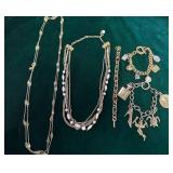 Array of Gold-tone Costume Jewelry