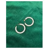 14K Gold Hoop Earrings
