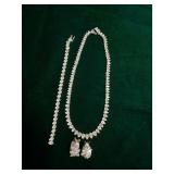 Pear Cut Sterling Jewelry Set