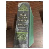 Hardcover A Long Row of Candles: Memoirs and Diari