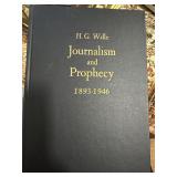 Hardcover Copy of H.G. Wells: Journalism and Proph