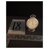 Elgin open face pocket watch