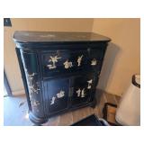inlaid black lacquer bar superb