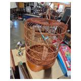 very nice wood bird cage