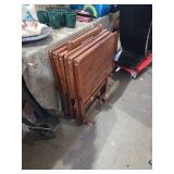 4 tray folding set
