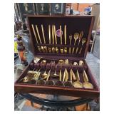 Florintene gold plated flatware