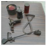 SCALE TONGS ETC