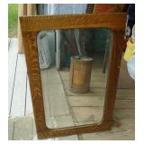 OAK MIRROR