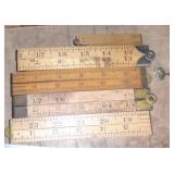 FOLDING POCKET RULERS