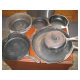 CAST IRON PANS