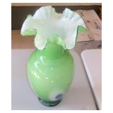 HAND BLOWN VASE