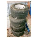 GOLF CART WHEELS