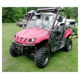 07 YAMAHA RHINO 660 4X4 ATV