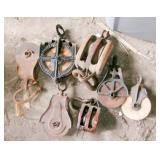WOOD PULLEYS
