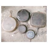 CAST IRON FRY PANS