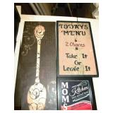 3 kitchen signs
