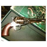 engraved 44 black powder un fired made in italy