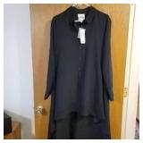 {each} Dubgee Black Tunic Shirt