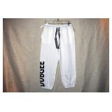 {each} Dubgee White Solid Jogger Pant