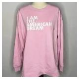 {each} Dubgee Pink American Dream Sweatshirt