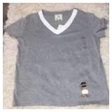 {each} Dubgee Grey/White Graphic T-Shirt