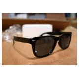 Opaque Black Sun Glasses w/ Smoke Lenses Opaque Black Sun Glasses w/ Smoke Lenses