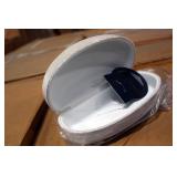 Sunglass Hard Shell. White Felt Case Sunglass Hard Shell. White Felt Case