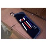 PGA Tour w/ Golf Tees & Carabiner. Reader Case