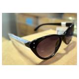 Black Opaque Ladies Fashion Sunglasses Black Opaque Ladies Fashion Sunglasses