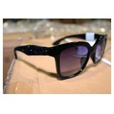 Black on Black Two Tone w/ Smoke Lens Sunglasses