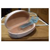 Pink Faux Leather Eyewear Case Pink Faux Leather Eyewear Case