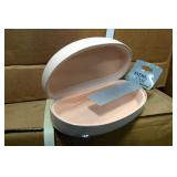 Pink Faux Leather Eyewear Case Pink Faux Leather Eyewear Case