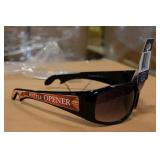 Cap-Off Bottle Opener Sunglasses w/ Bar Code Cap-Off Bottle Opener Sunglasses w/ Bar Code