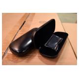 Black Faux Leather Eyewear Case Black Faux Leather Eyewear Case