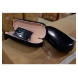 Black Faux Leather Eyewear Case Black Faux Leather Eyewear Case