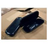 Black Faux Leather Eyewear Case Black Faux Leather Eyewear Case