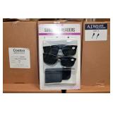 Sun Glass Readers. 2-pack 2.00 & 1.25 Diopter