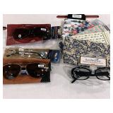 (1250) Sunglasses & Readers & (500) Padded