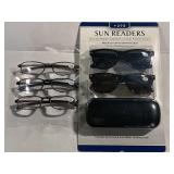 2 Piece Set of Sunglass Readers