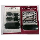 2 Piece Set of Sunglass Readers