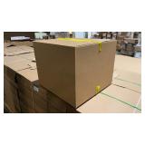 6PK Master Unmarked Corrugated Box, 24"x24"x20"