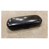 Black Faux Leather Eyewear Case