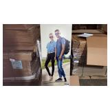 White Printed Corrugated Flat Stock, 24"x60" White Printed Corrugated Flat Stock, 24"x60"