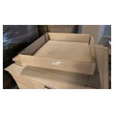 Corrugated Tray, 24"x24"x4" Corrugated Tray, 24"x24"x4"