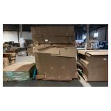 Corrugated Flat Stock, 48"x64-1/2" Corrugated Flat Stock, 48"x64-1/2"